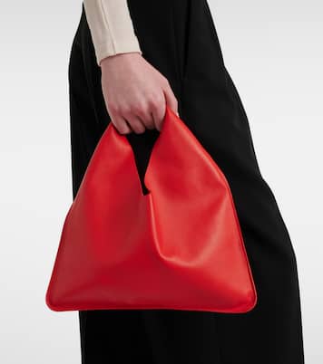 Bindle Small leather tote bag | The Row
