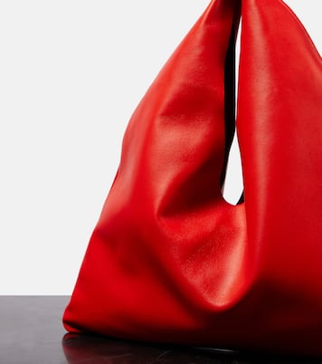 Bindle Small leather tote bag | The Row