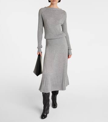 Eden wool-blend midi dress | Proenza Schouler