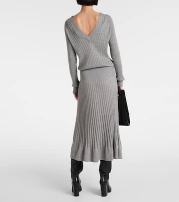 Eden wool-blend midi dress | Proenza Schouler