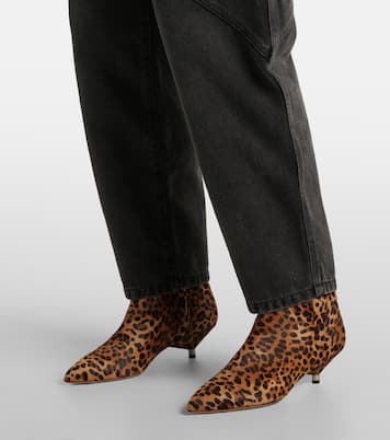 Stivaletti Eana in suede con stampa | Isabel Marant
