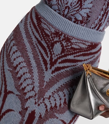 Midirock aus Woll-Jacquard | Etro
