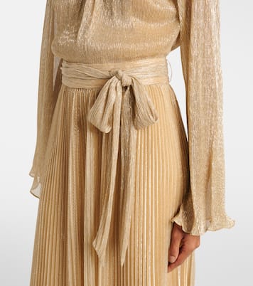Pleated gown | Simkhai