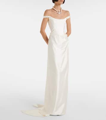 Robe longue de mariée Nova Camille en satin | Vivienne Westwood
