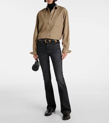 Le Mini high-rise bootcut jeans | Frame