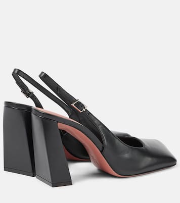 Escarpins Charlotte en cuir | Amina Muaddi
