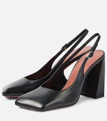 Escarpins Charlotte en cuir | Amina Muaddi