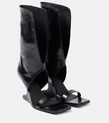 Sandales Cantilever 80 en cuir | Rick Owens