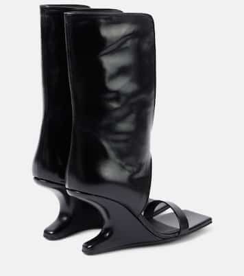 Sandales Cantilever 80 en cuir | Rick Owens