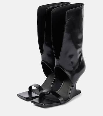 Sandales Cantilever 80 en cuir | Rick Owens
