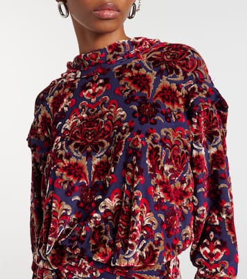 Robe longue en jacquard | Rabanne