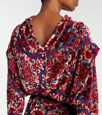 Robe longue en jacquard | Rabanne