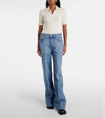 Jean ample à taille haute | Bottega Veneta