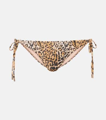 Costa leopard-print bikini bottom | Melissa Odabash