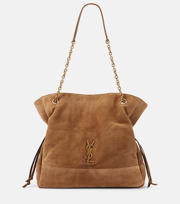 Cabas Jamie Shopping en daim | Saint Laurent