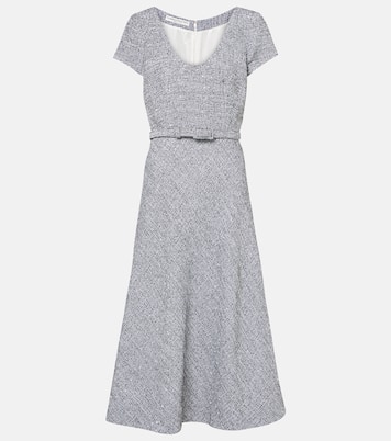 Sequined tweed midi dress | Alessandra Rich