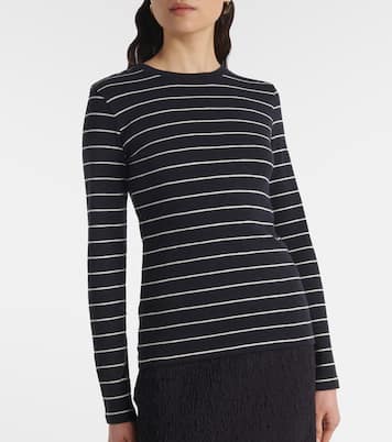 Top in misto cotone a righe | Vince