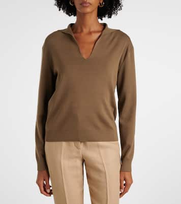 Polopullover Siena aus Seide und Baumwolle | Loro Piana