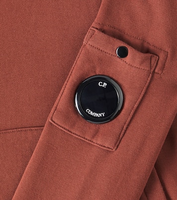 Felpa Lens in jersey di cotone | C.P. Company Kids