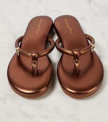 Sandalen Fiji aus Leder | Gianvito Rossi