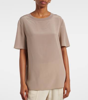Camiseta Rubin de crepé de seda | Joseph