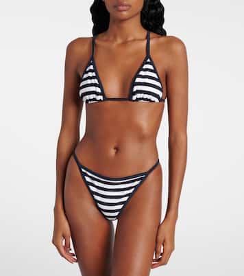 Slip bikini Bare Minimum a righe | Jade Swim
