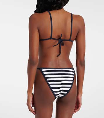 Slip bikini Bare Minimum a righe | Jade Swim