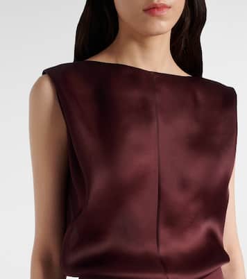Toma silk minidress | Khaite