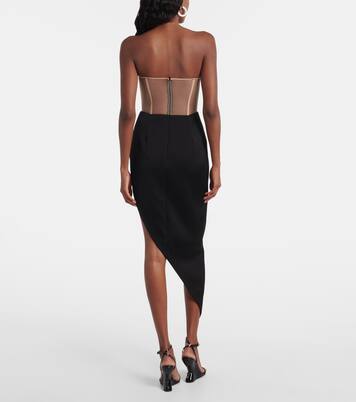 Asymmetric minidress | David Koma