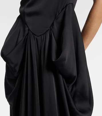Abito lungo in raso | Stella McCartney