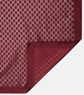 GG silk twill scarf | Gucci