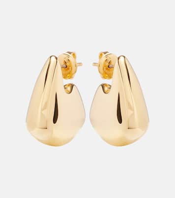 Drop Small gold-plated earrings | Bottega Veneta
