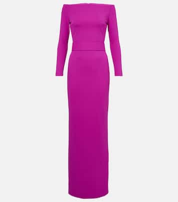 Sabina off-shoulder gown | Solace London