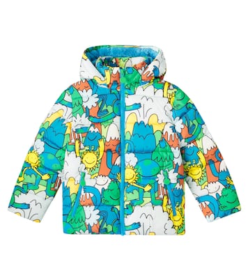 Printed puffer jacket | Stella McCartney Kids