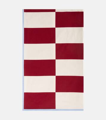 Striped linen tablecloth | La DoubleJ