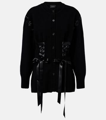 Embellished wool-blend cardigan | Simone Rocha