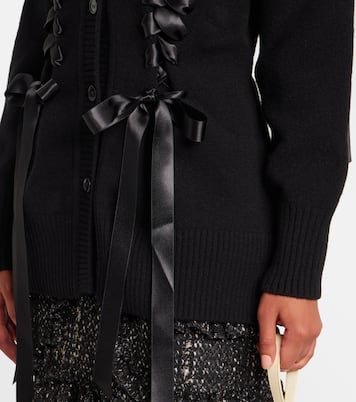 Embellished wool-blend cardigan | Simone Rocha