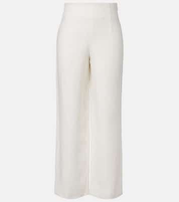 Noelle linen wide-leg pants | Posse