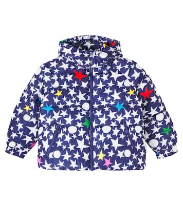 Printed quilted puffer jacket | Stella McCartney Kids