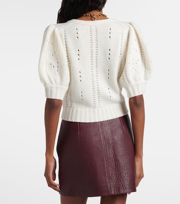 Pointelle wool and cashmere cardigan | Chloé