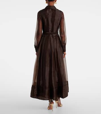 Montgomery organza shirt dress | Simkhai