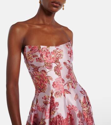 Laila floral brocade gown | Markarian
