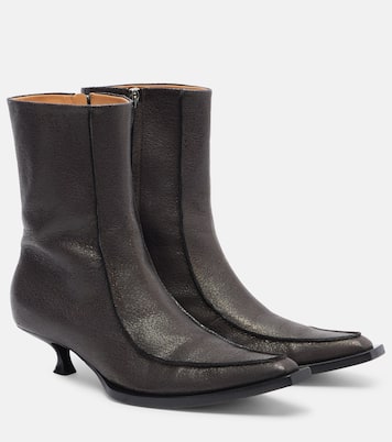Jodi leather ankle boots | Calvin Klein