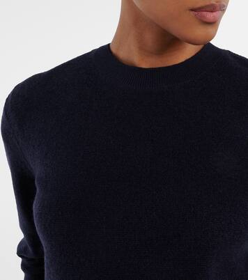Logo embroidered wool sweater | Loewe