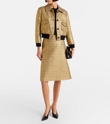 Golden Hour 크롭 블루종 재킷 | Dorothee Schumacher