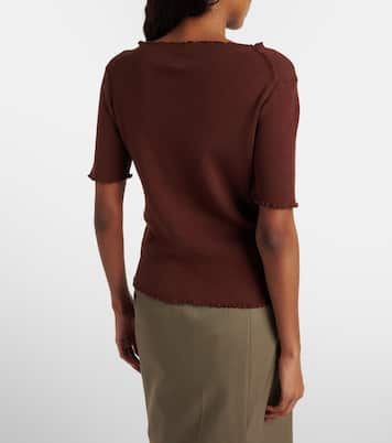 Cotton, silk, and cashmere sweater | Jardin des Orangers