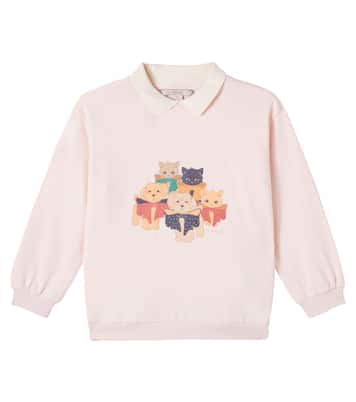 Polohemd Spotty aus Baumwoll-Jersey | Konges Sløjd