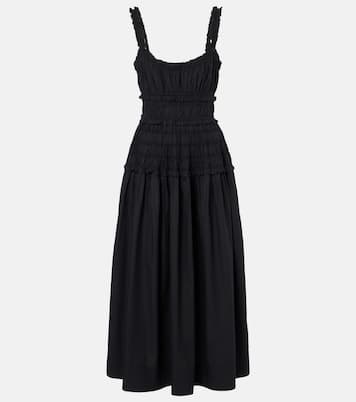 Marianne cotton poplin midi dress | Dôen