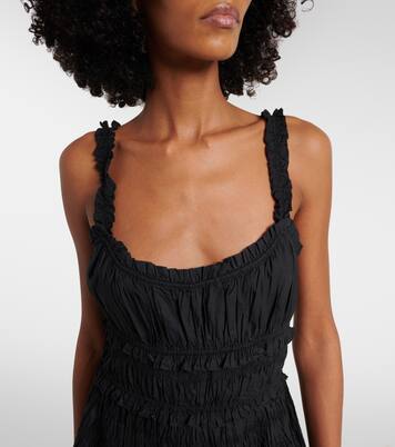 Marianne cotton poplin midi dress | Dôen