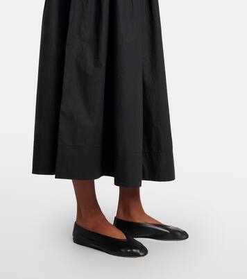 Marianne cotton poplin midi dress | Dôen